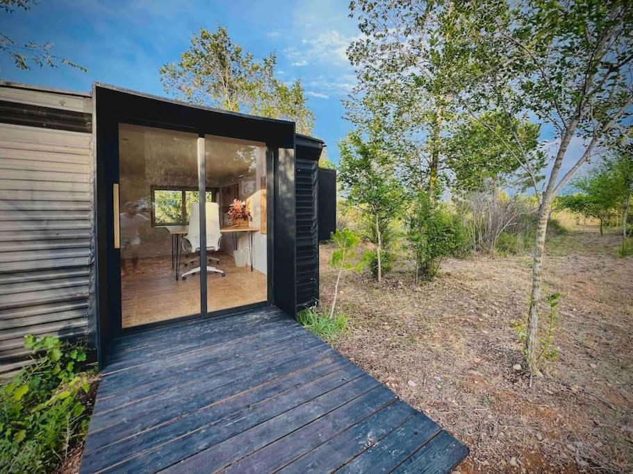 Eco Tiny Home & Office For Digital Nomads Vallmoll Exterior foto